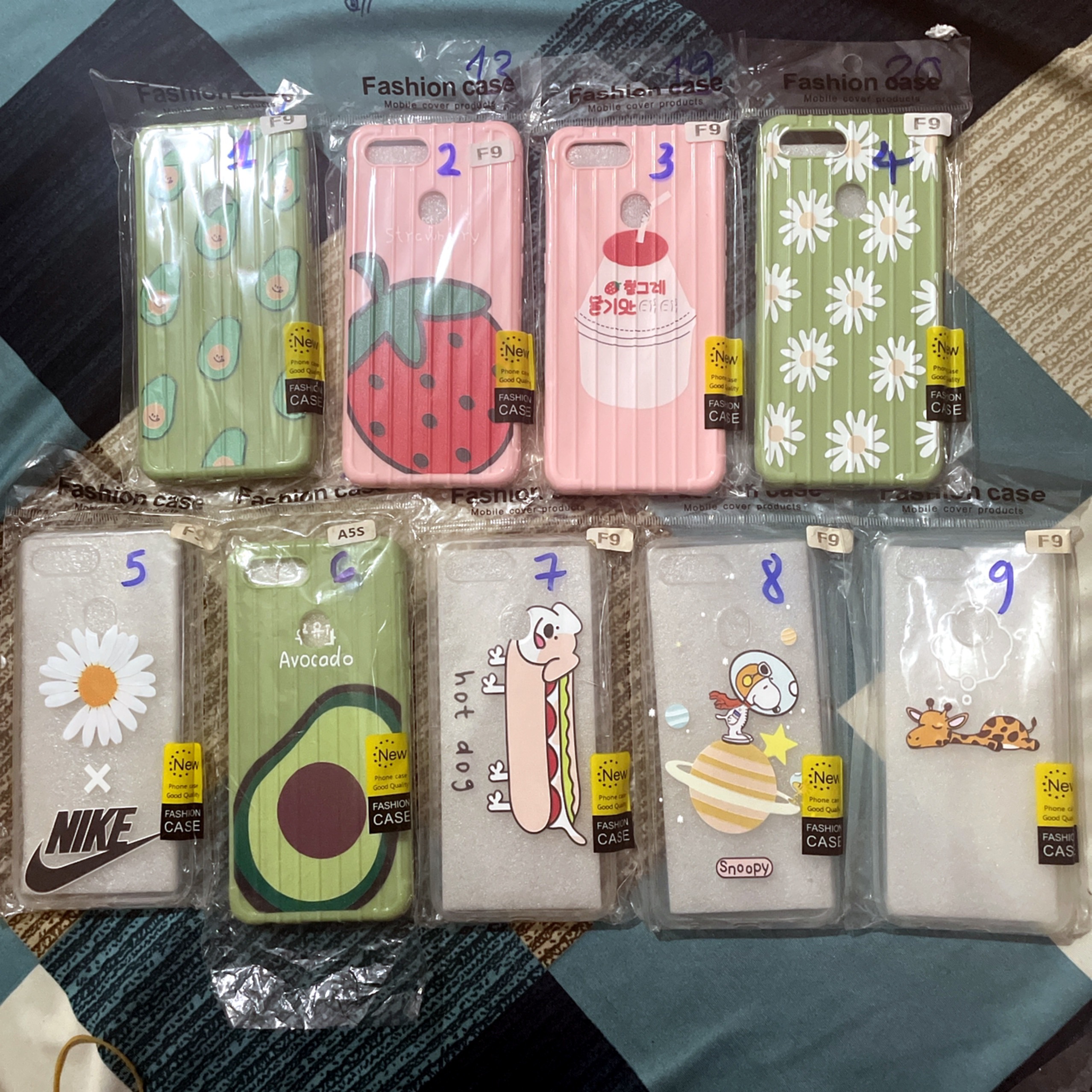 Ốp lưng vali hoạt hình cute dành cho OPPO A5S / A7 / F9 / A12