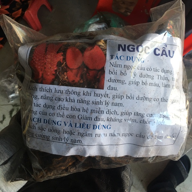 1kg nấm ngọc cẩu khô nguyên chất loại 1 cực bổ dương