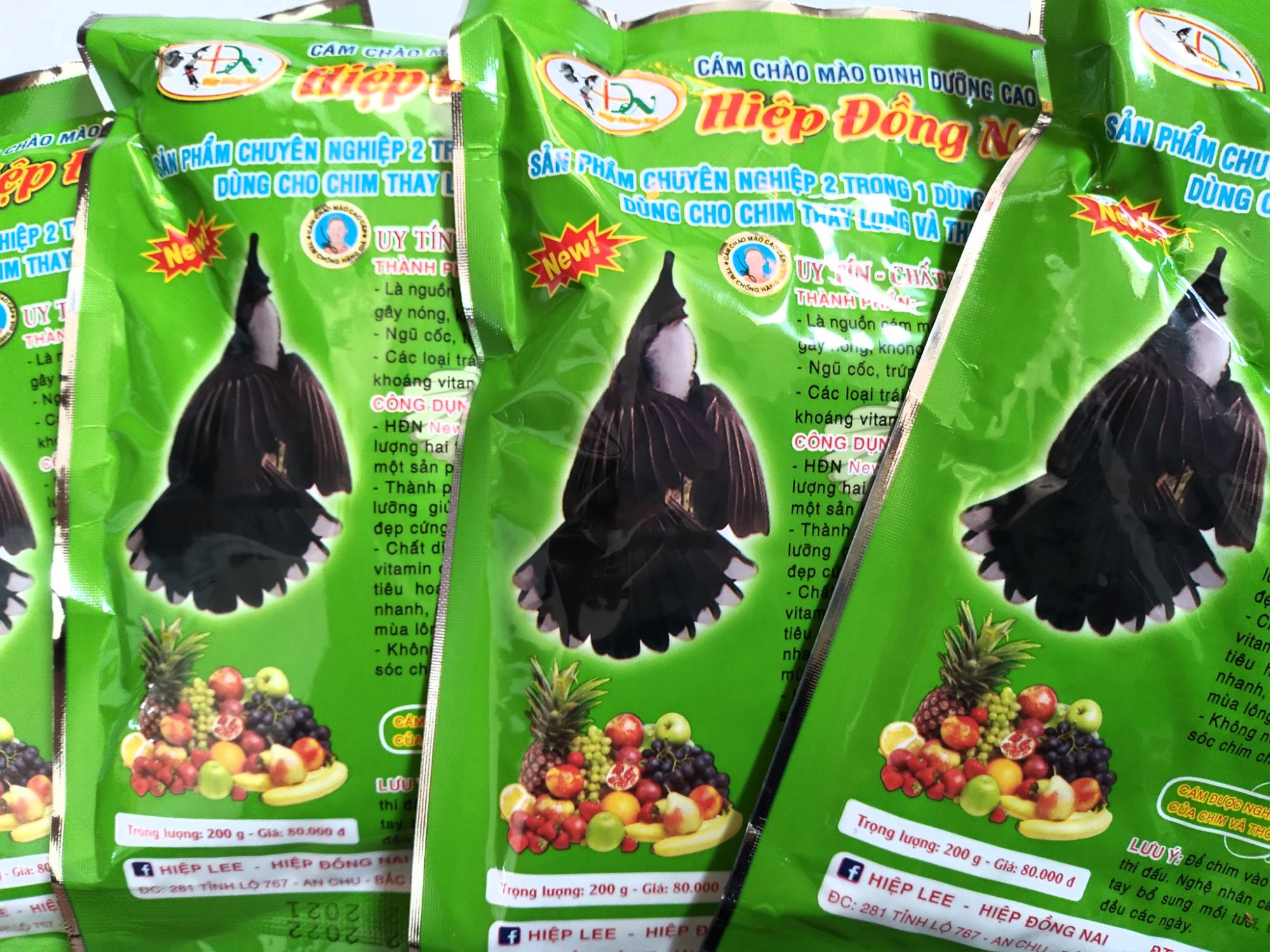  Cám chào mào Hiệp Đồng Nai   New  dùng cho chim thay lông và thi đấu 