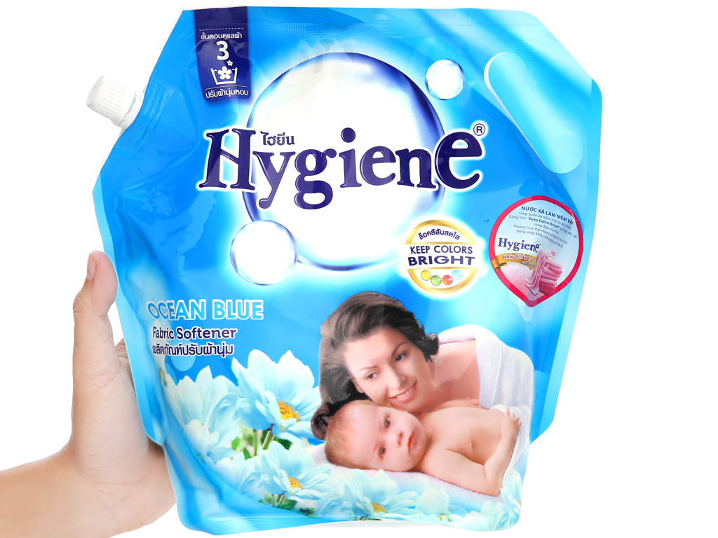 Nước xả cho bé Hygiene Ocean Blue túi 1.8 lít