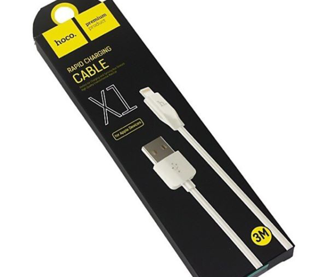 Cáp sạc dây sạc nhanh 3m hoco x1 cho iphone ipad