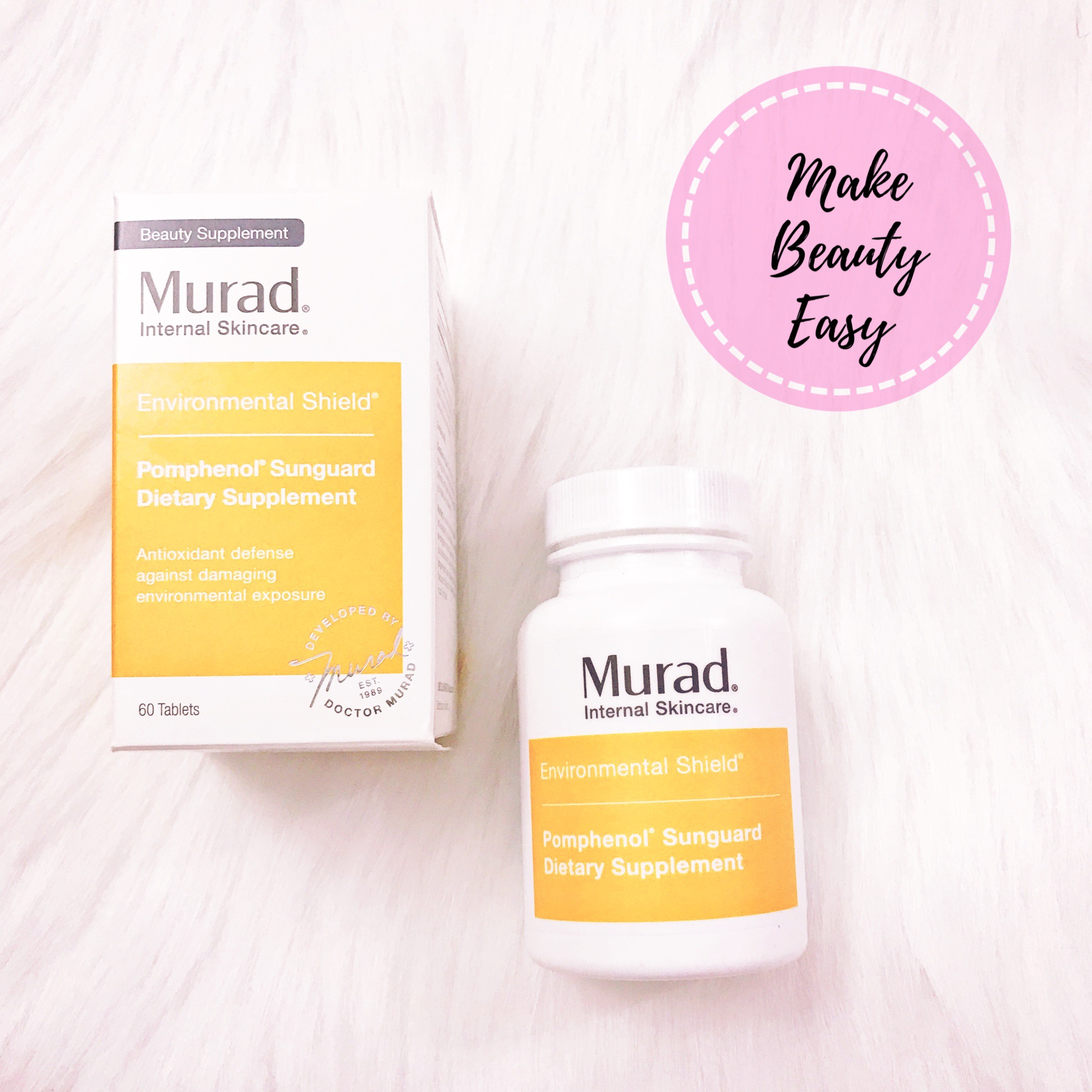 [HCM]Viên Uống Chống Nắng Nội Sinh Murad Pomphenol Sunguard Dietary Supplement