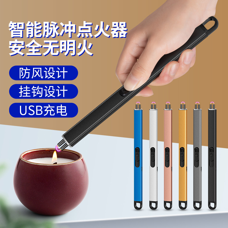 Hàng Sẵn JL892 Bộ Đánh Lửa Xung Sạc Điện Tử Mở Rộng Nến Thơm Bếp Gas Khí Đốt Tự Nhiên Bật Lửa