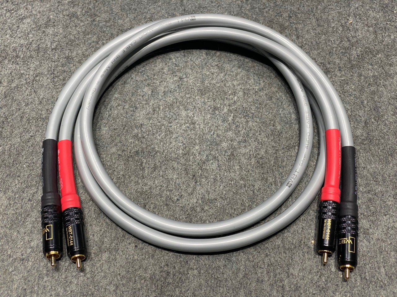 Dây tín hiệu WBT 999 Made in Germany, Dây bãi lõi dây 2 lớp giáp chống nhiễu