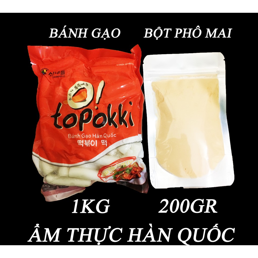 Combo 1kg bánh gạo truyền thống + 200gr bột phô mai