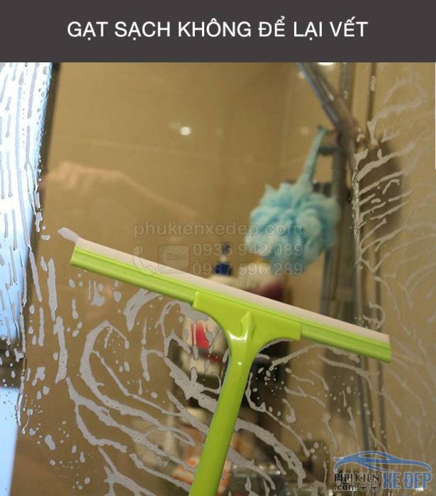 Gạt nước rửa xe ô tô Silicon có tay cầm, cây gạt kính silicon
