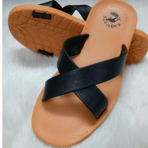 Dép Nam Quai Chéo Thái Lan màu đen