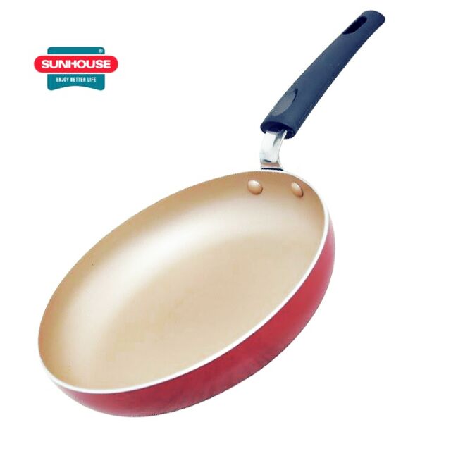 [HCM]Chảo nhôm chống dính 18 cm SunhouCNC48