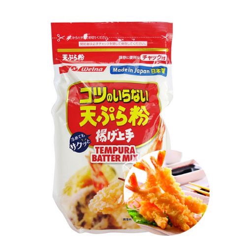 Bột chiên Tempura Nhật Bản bột chiên hải sản hoa quả bột chiên giòn