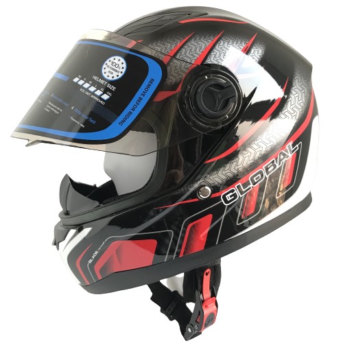 Nón bảo hiểm Fullface chính hãng - BKtec BK31 - Tem V12 - 11 - 10 .... - Kính chống lóa - Vòng đầu 57-59cm - Bảo hành 12 tháng - Mũ bảo hiểm trùm cằm nam - Nón bảo hiểm trùm cằm nữ