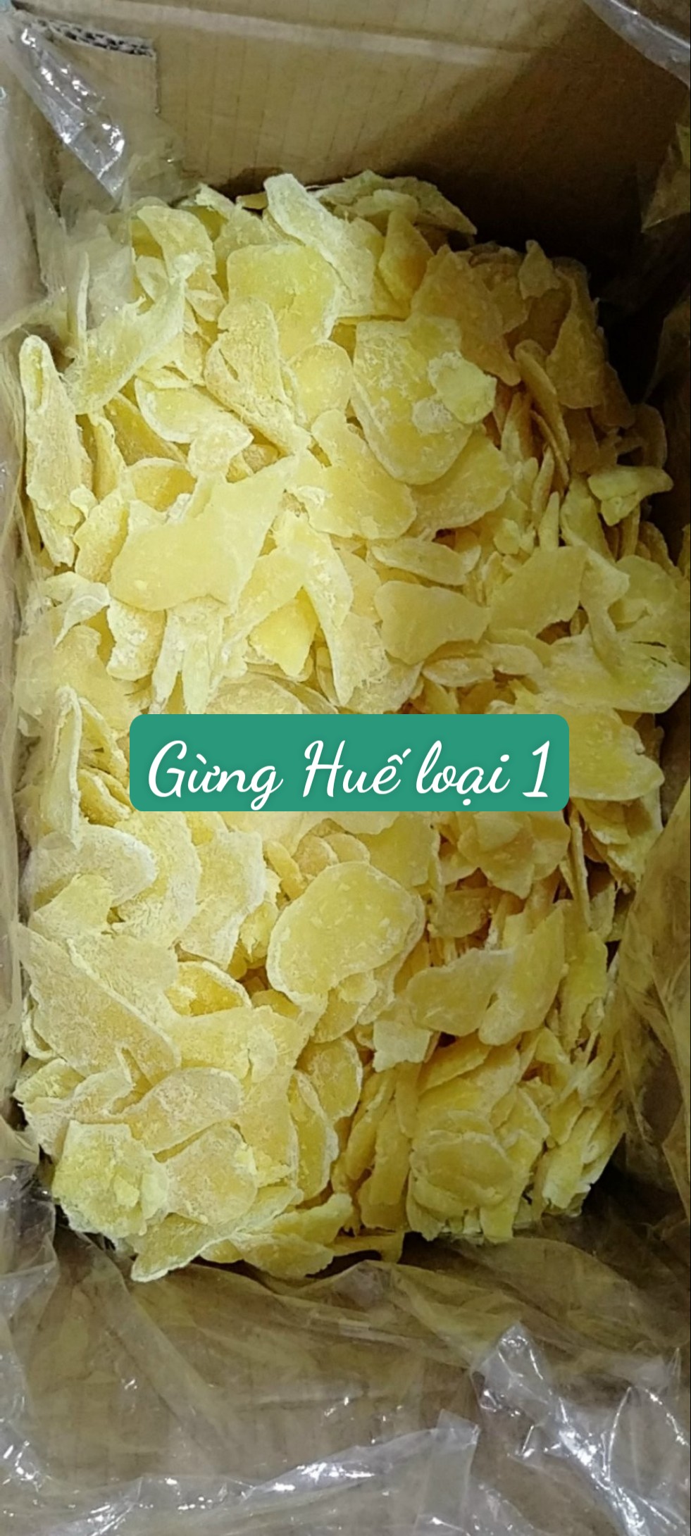 Mứt Gừng Huế Ngon Đăc Biệt Ít Ngọt Cay Cay Giữ Nguyên Vị