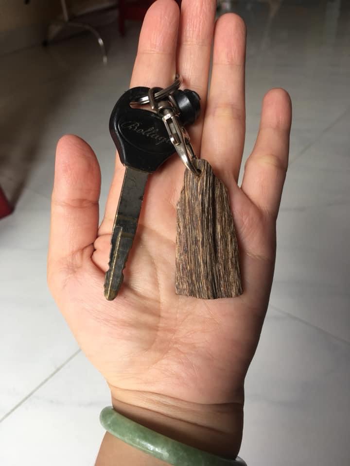 Móc khoá Trầm hương Hội An sánh dày bền đẹp