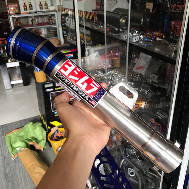 Lon pô yoshimura không nỉ gắn mọi dòng xe