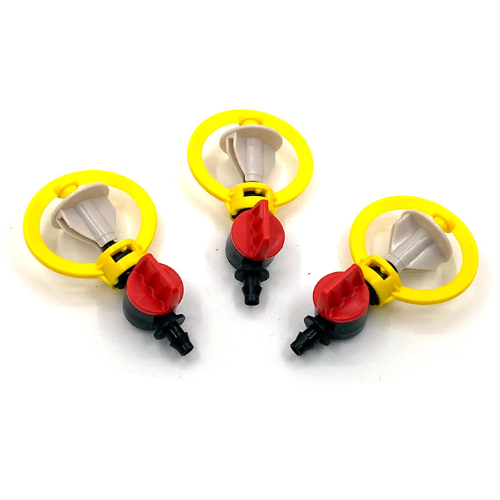 [HCM]combo 5 béc tưới phun mưa 360 SD502 liền van 6mm