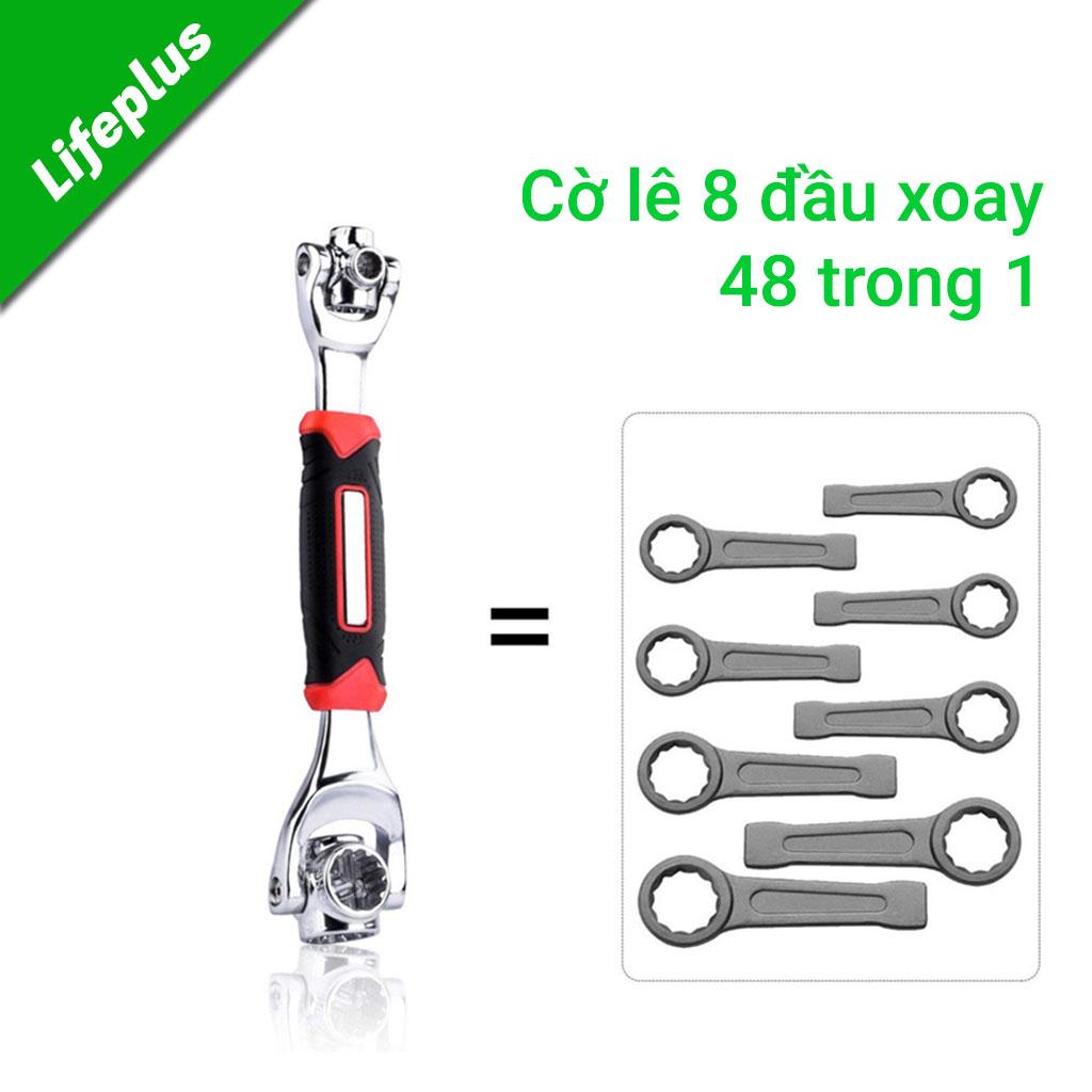 Cờ lê đa năng 8 đầu xoay 48 chức năng trong 1
