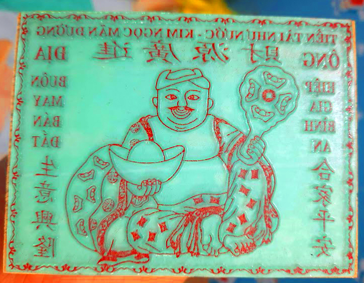 Con dấu ông địa