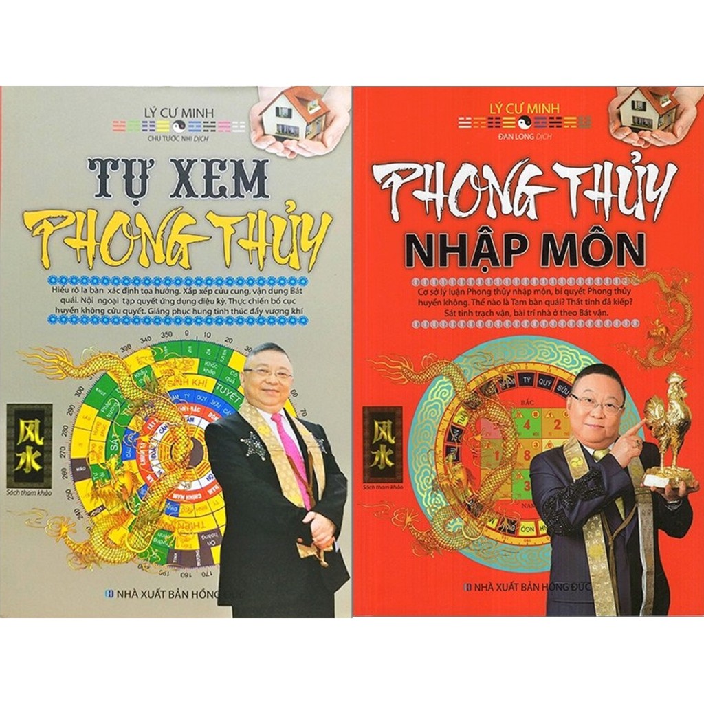 nguyetlinhbook Sách - Combo Phong Thuỷ Nhập Môn + Tự Xem Phong Thuỷ (nguyetlinhbook).