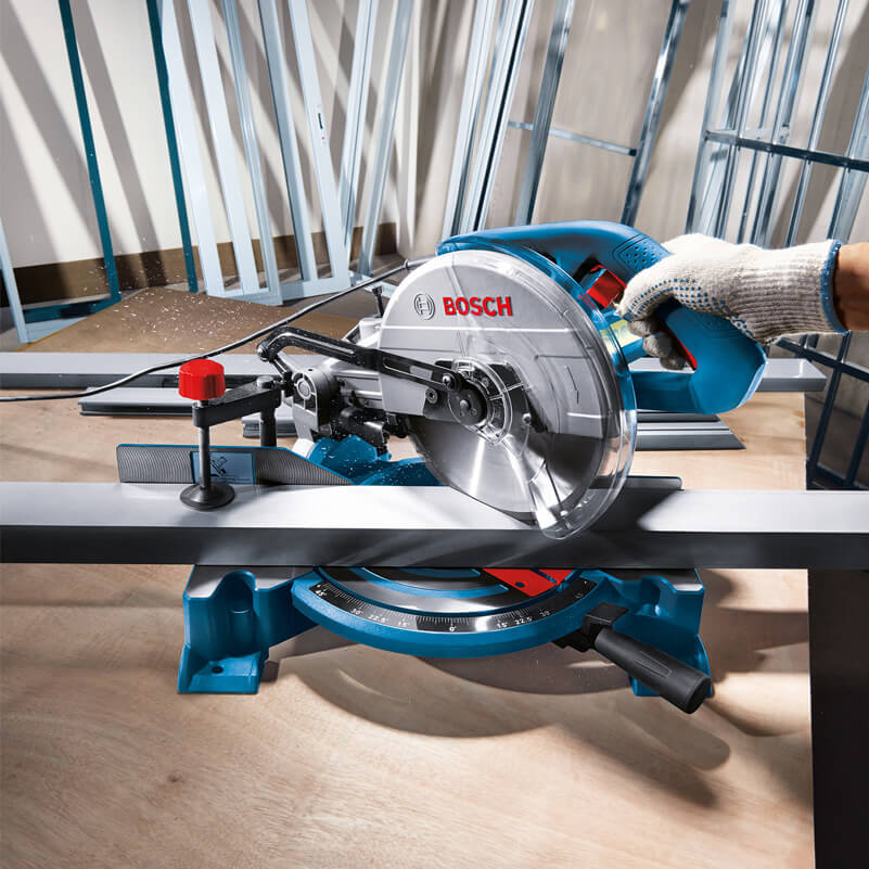 Máy cưa vát trượt bosch gcm 12 sde