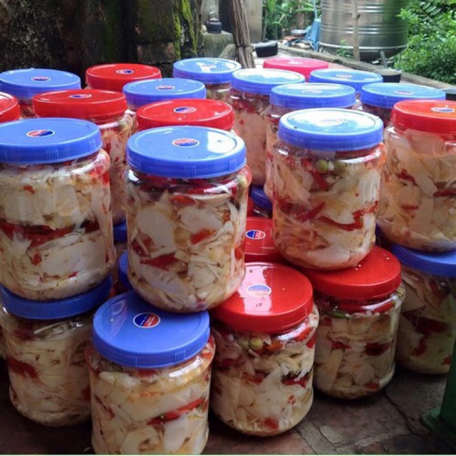 Măng ớt tây bắc- hộp 1kg