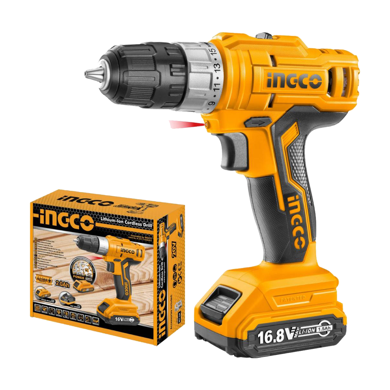 Máy khoan dùng pin 16.8v ingco cdli1611