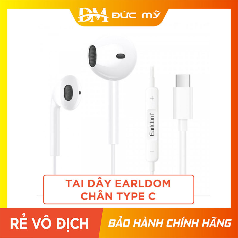 Tai nghe dây earldom e19. phân phối bởi đức mỹ store
