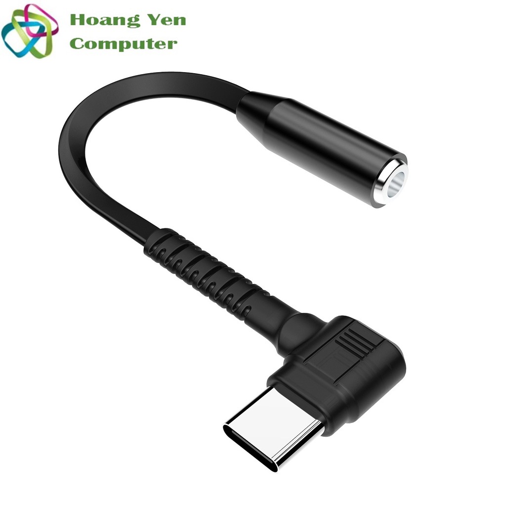[HCM]Jack Chuyển Âm Thanh Type C ra 3.5mm Plextone GS1c - BH 1 Đổi 1 - Hoàng Yến Computer