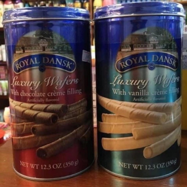 Bánh Quế Royal Dansk: Hộp|Xanh