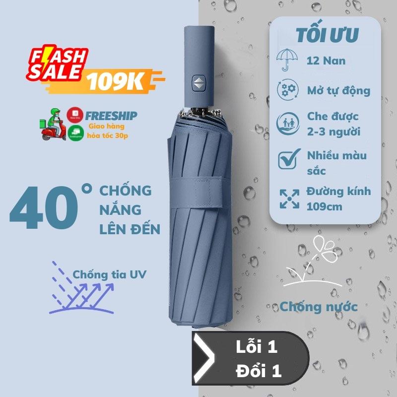 Dù cầm cầm tay ô dù đi mưa ô cao cấp chống tia uv bách hóa toki