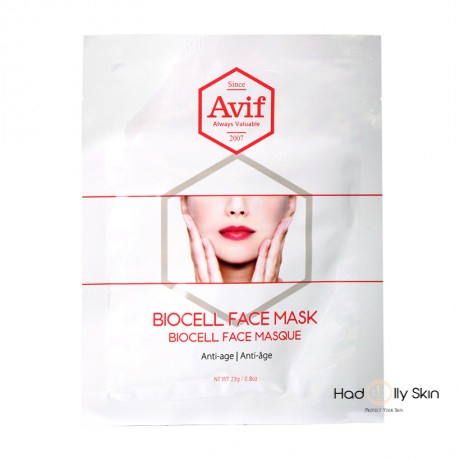 [CHÍNH HÃNG] Mặt Nạ Chống Lão Hóa Nâng Cơ Avif Biocell Anti-age Face Mask