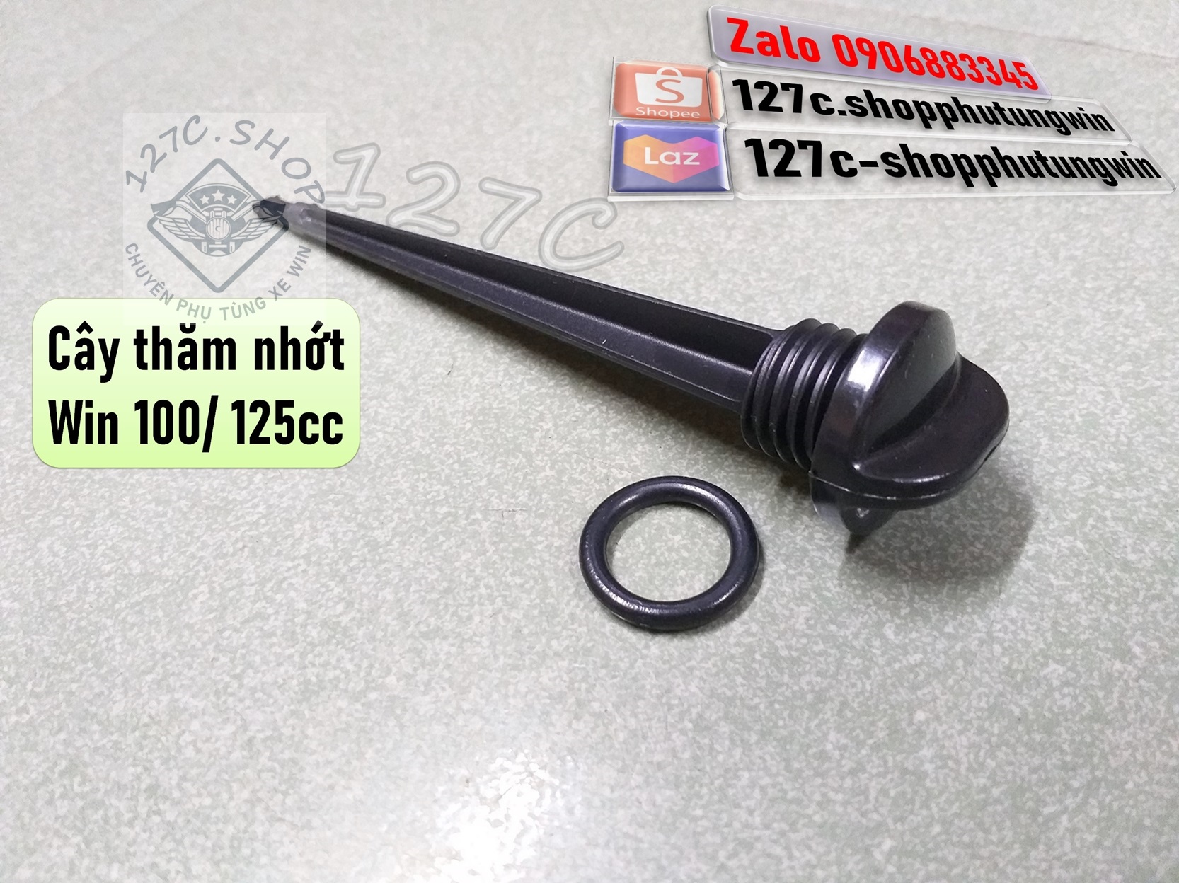 Cây thăm nhớt win 100/ 125cc