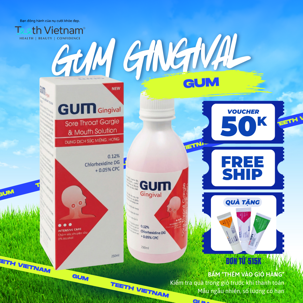 Gum Gingival Mouthwash - Expert in Protecting Gums, Preventing Gingivitis & Bad Breath