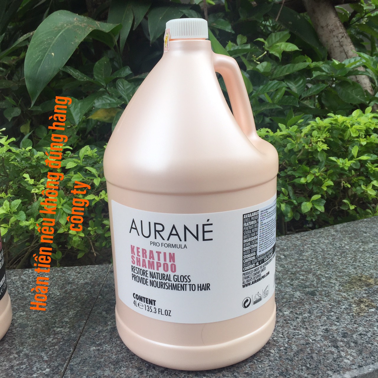 Dầu gội Aurane Karatin Moisture Repair shampoo mềm mượt tóc 4000ml