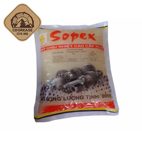 Mỡ bò chịu nhiệt kháng nước cao cấp bịch Sopex 450 gram
