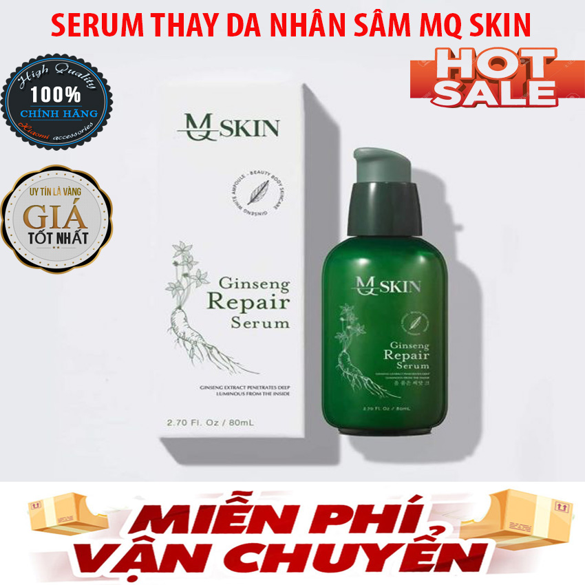 SERUM THAY DA NHÂN SÂM MQ SKIN- SẢN PHẨM PHÂN PHỐI CHÍNH HÃNG ĐỘC QUYỀN TRÊN TOÀN QUỐC.