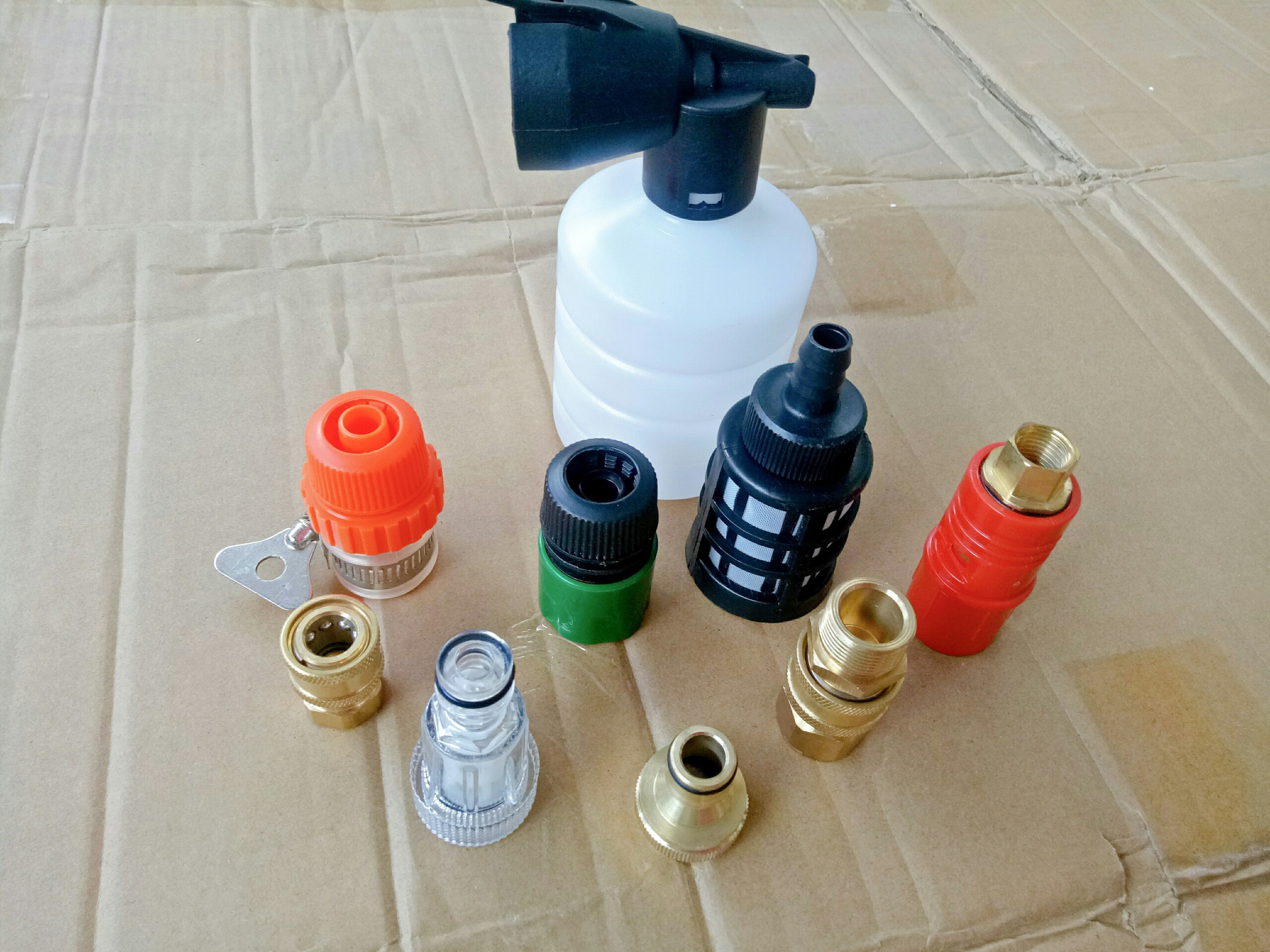 Bộ khớp nối nhanh đầu vào-đầu ra máy rửa xe mini gia đình