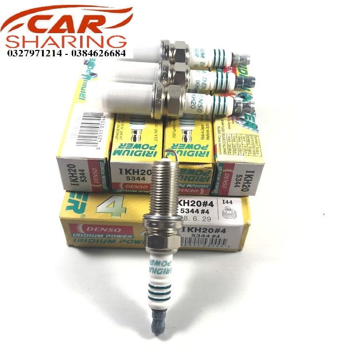 [HCM]( Mua lẻ như mua sỉ) Bugi Denso IKH20 5344 bộ 4 cái - Dòng xe ưu thích INNOVA