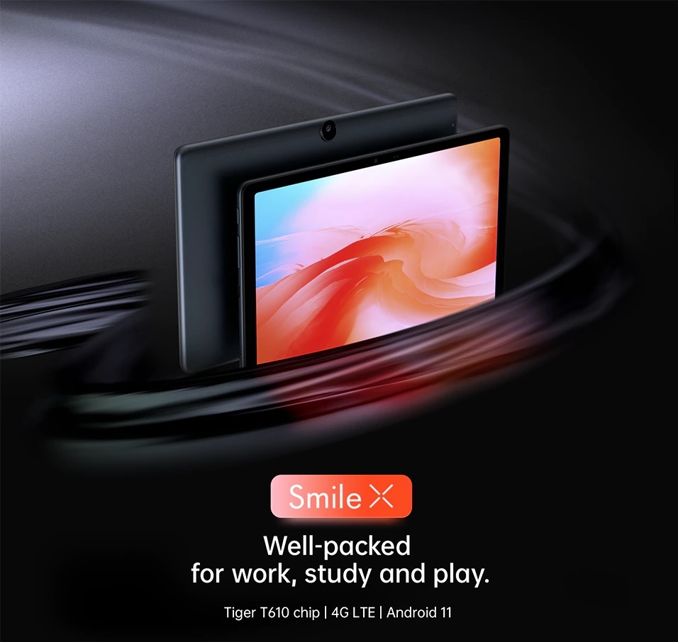 Máy tính bảng alldocube smile x chip t610/4g/64g//4g lte 10.1 inch full hd android 11