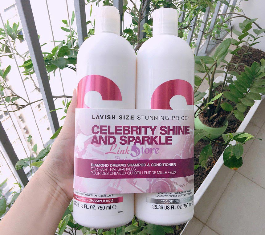 DẦU GỘI +XẢ TIGI TRẮNG phục hồi tóc hư tổn độ 3 Dùng Siêu Mượt Tóc, dùng cho da đầu dầu, S-FACTOR DIAMOND DREAM 750