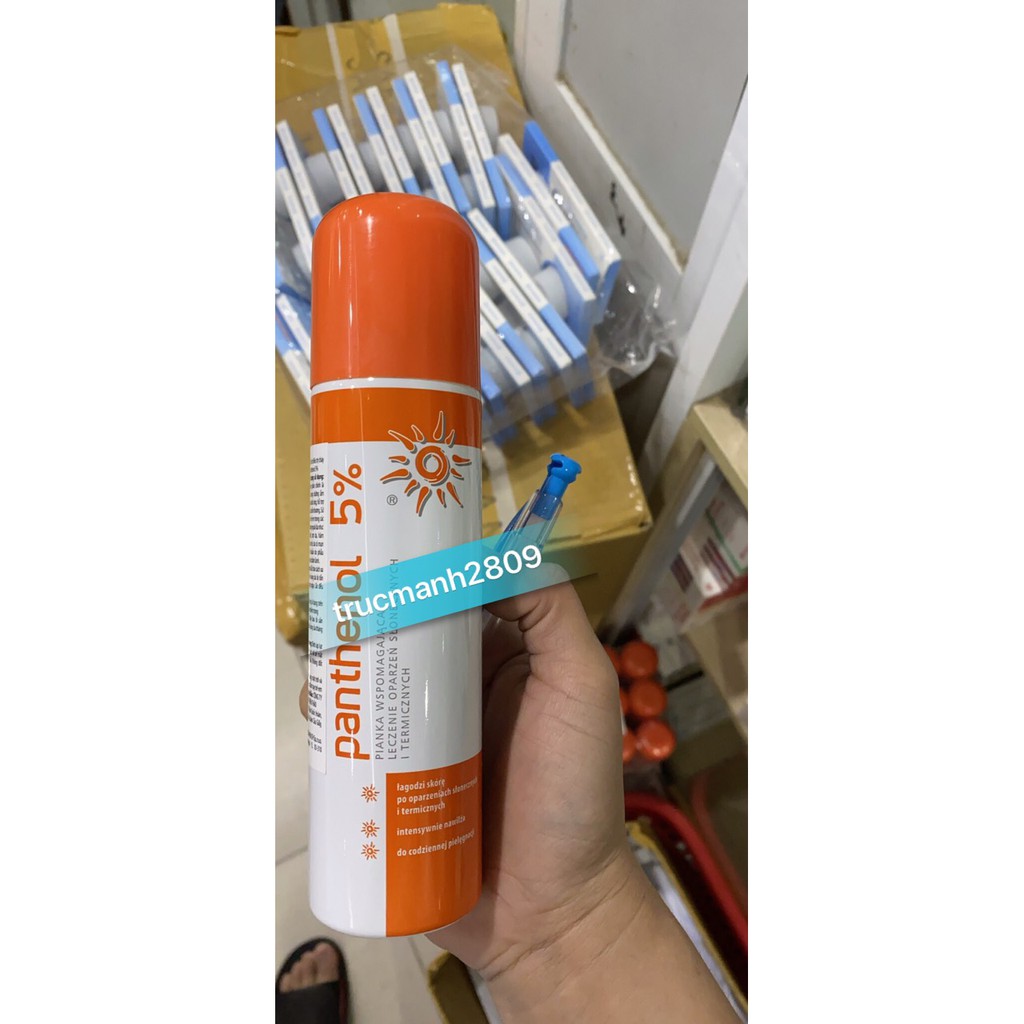 Panthenol xịt bỏng balan chất lượng đảm bảo an toàn đến sức khỏe người sử dụng cam kết hàng đúng mô tả