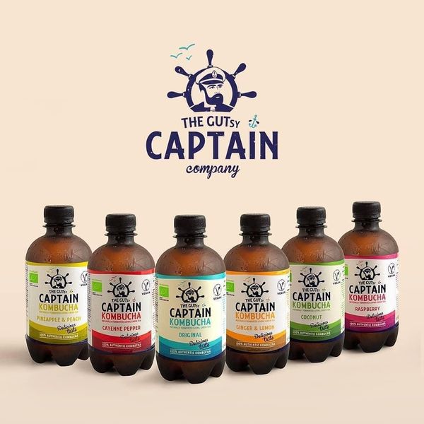 The Gutsy Captain - Kombucha Tea, Certified Organic