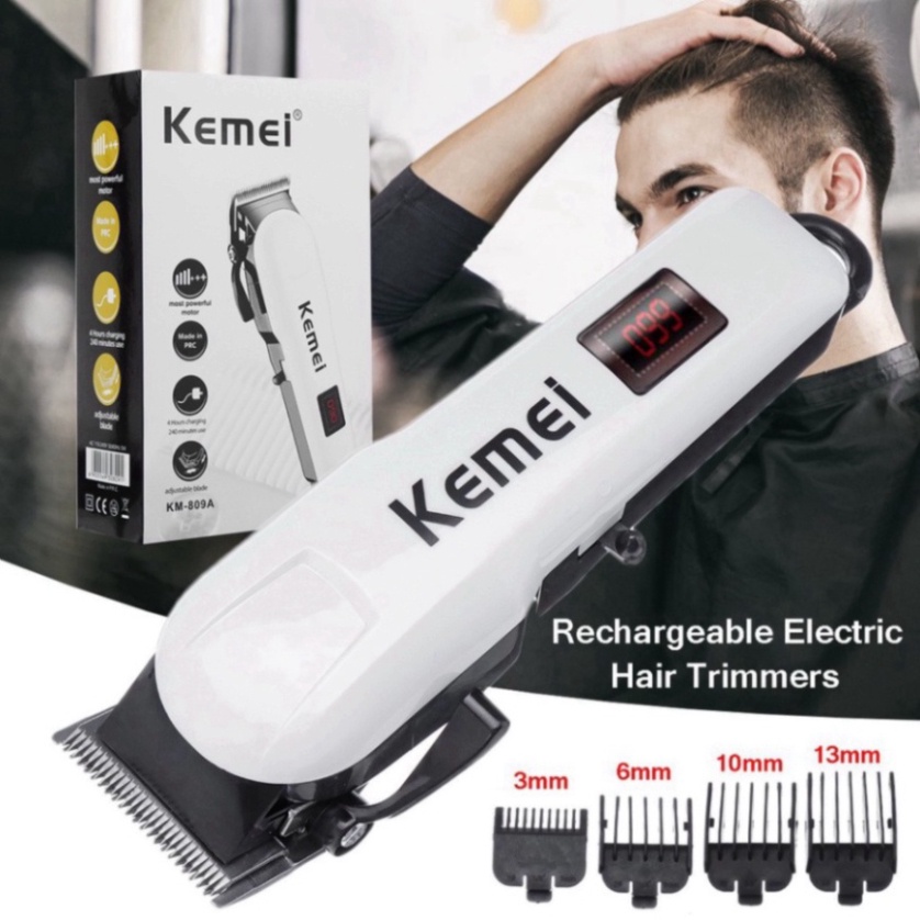 Tông đơ kemei 809a chính hãng – tông đơ cắt tóc chuyên nghiệp