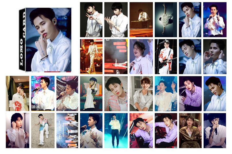 Hộp 30 lomo card jack j97 mv " cuối cùng thì "