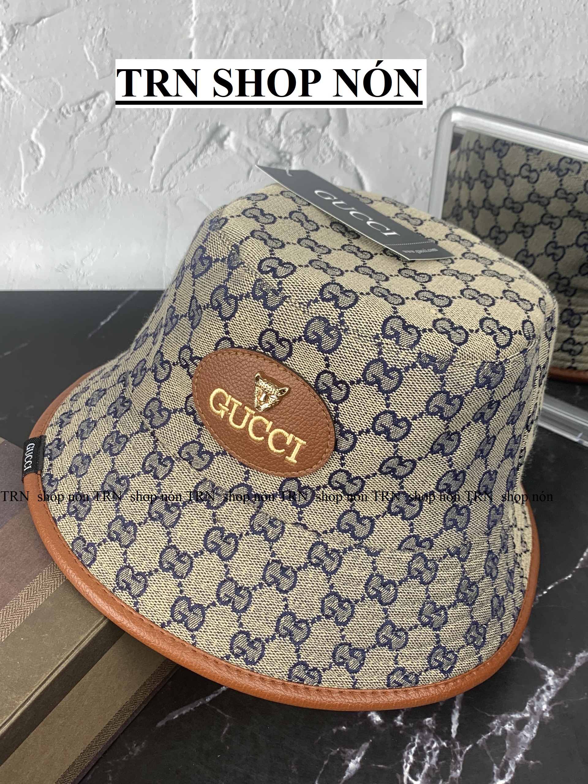 Nón Bucket Gucci nhiều màu thời trang nam nữ - Nón rộng vành