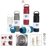 Bình giữ nhiệt 500ml inox 304 Cao cấp, Nắp bình 2 lớp có lõi lọc trà có quai xách tiện lợi, 3 Lớp cách nhiệt