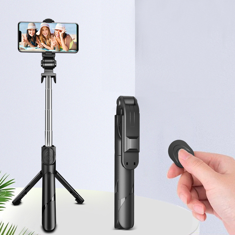 Gậy chụp ảnh tự sướng 3 chân có điều khiển từ xa- xoay 360 độ, chụp ảnh du lịch, livetream, quay vlog