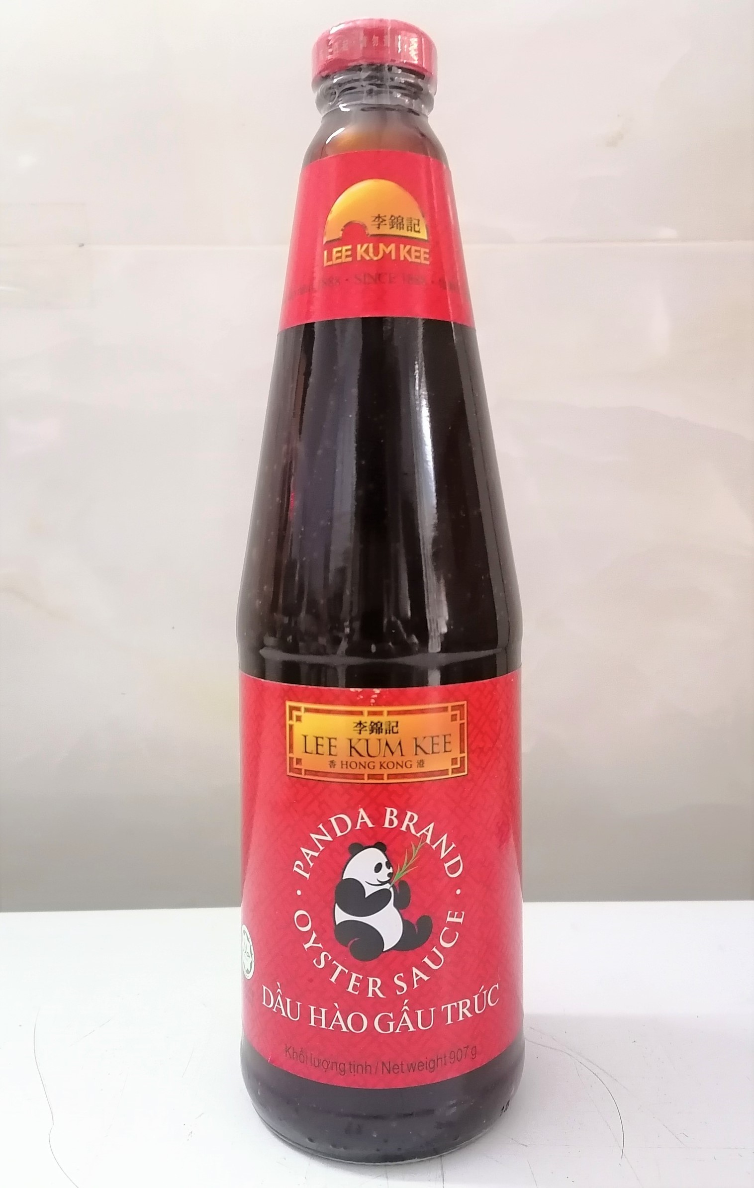 [CHAI LỚN 907g] DẦU HÀO GẤU TRÚC [Malaysia] LEE KUM KEE Panda Oyster sauce (halal)