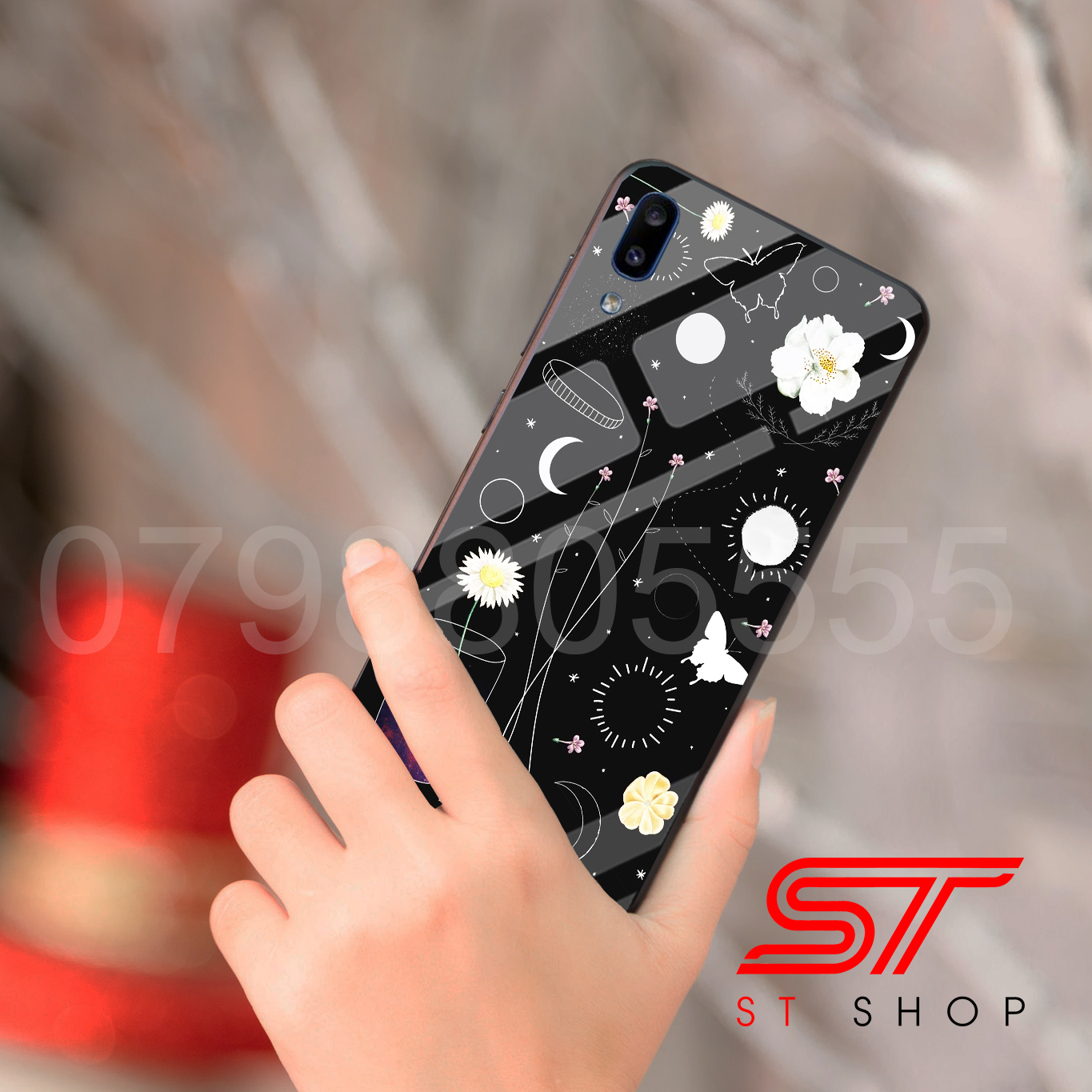 6 Mẫu ] Ốp lưng kính cực đẹp cho Samsung Galaxy A10 / Samsung Galaxy M10