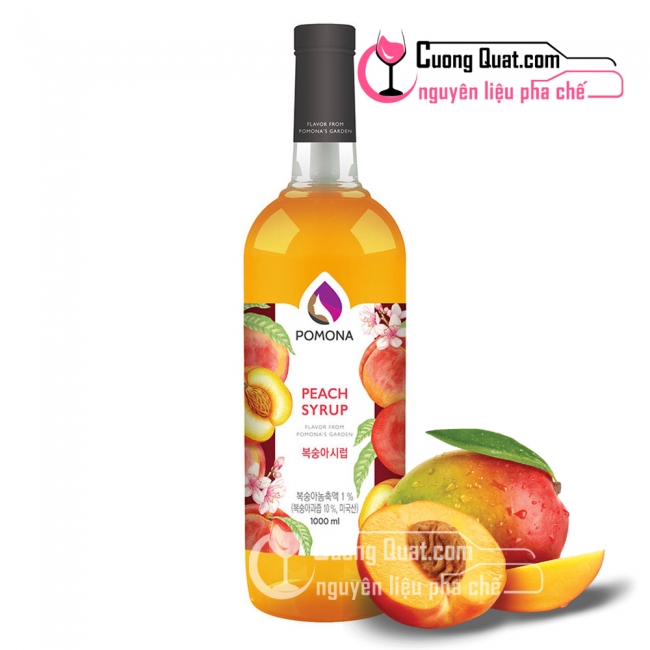 Syrup pomona 1.000 ml nhiều mùi