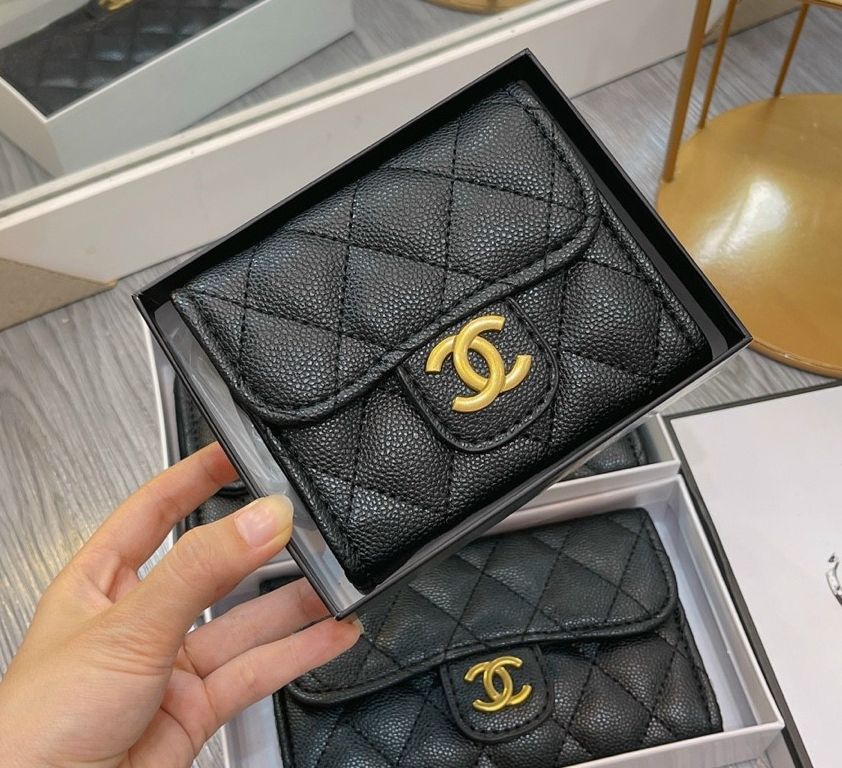 Ví ngắn thời trang kèm dây đeo dài full box 3m430