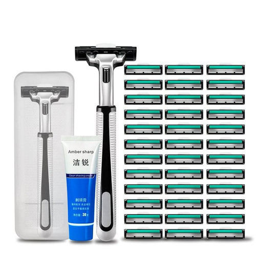Dao cạo râu kèm 36 lưỡi kép thay thế
